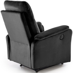 Fotoliu-recliner Halmar Crocus (Black) Thumb
