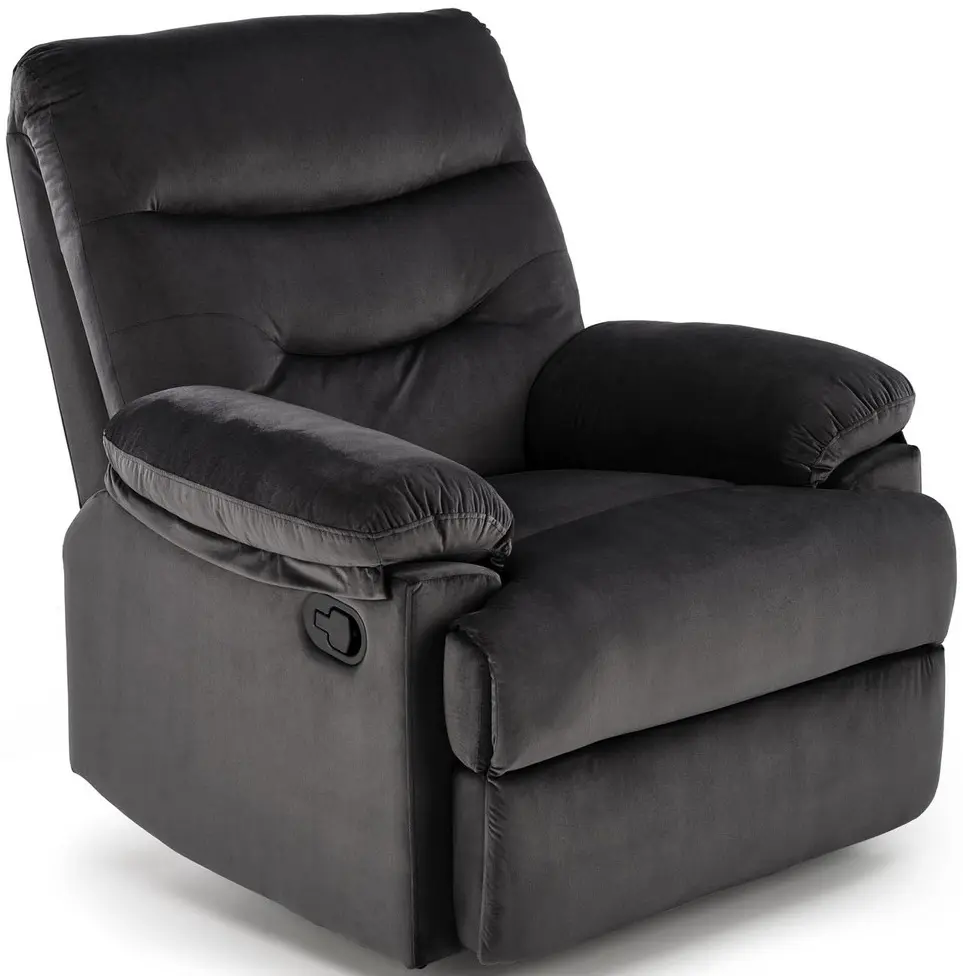 Fotoliu-recliner Halmar Drager (Black) - 3