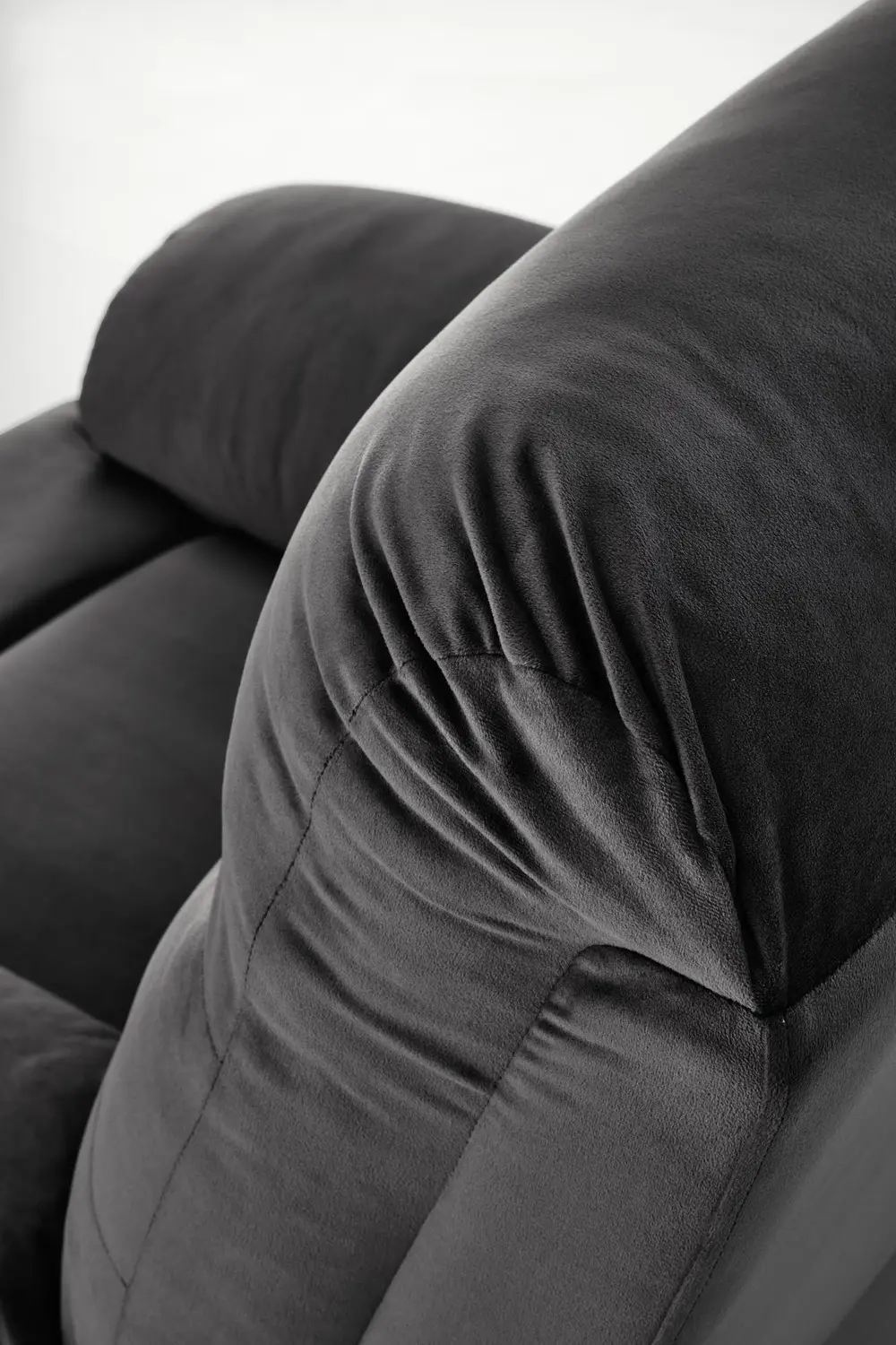 Fotoliu-recliner Halmar Drager (Black) - 7