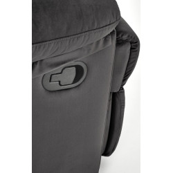 Fotoliu-recliner Halmar Drager (Black) Thumb