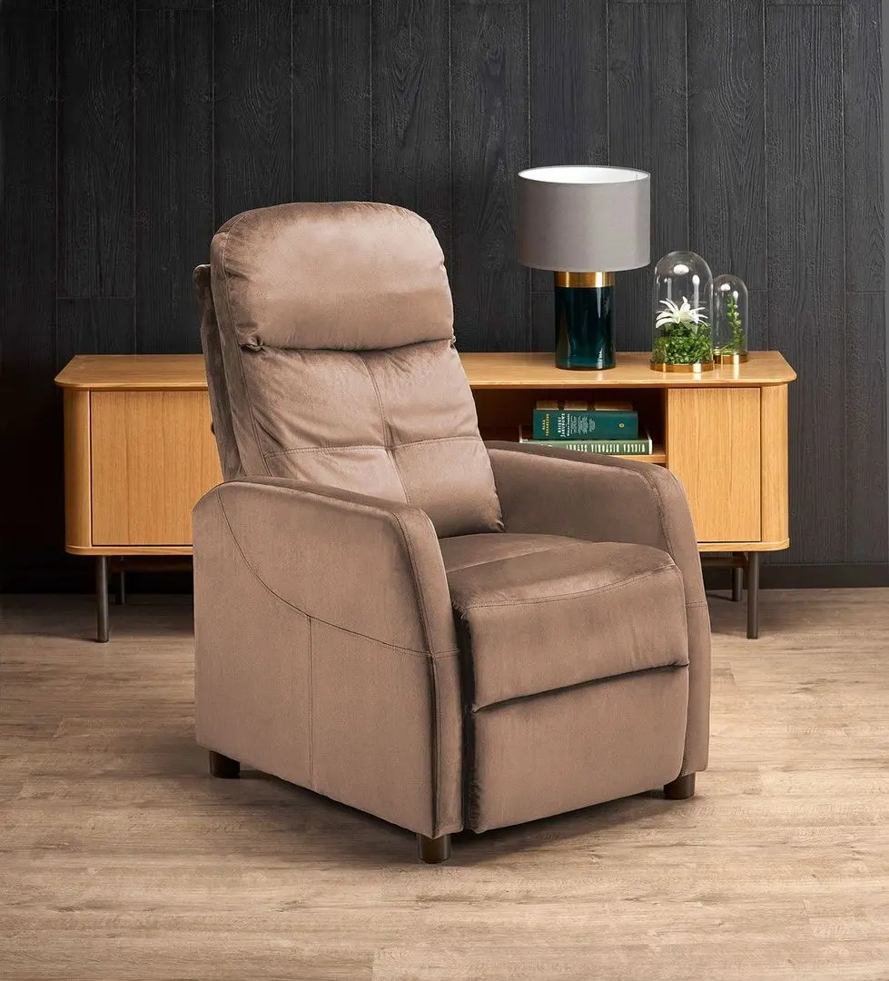 Fotoliu-recliner Halmar Felipe 2 (Beige)