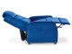 Fotoliu-recliner Halmar Felipe 2 (Dark Blue)