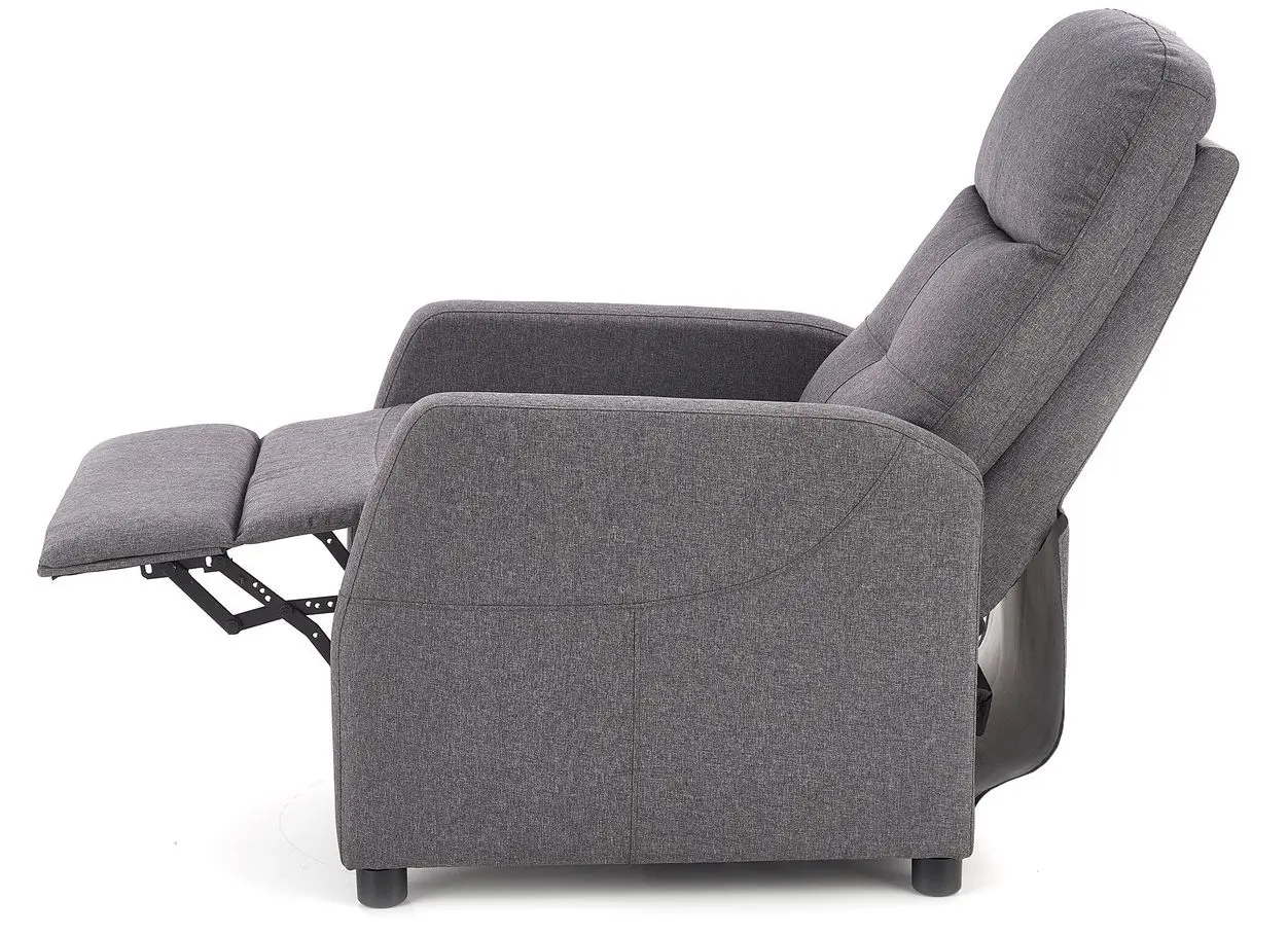 Fotoliu-recliner Halmar Felipe (Dark Gray)
