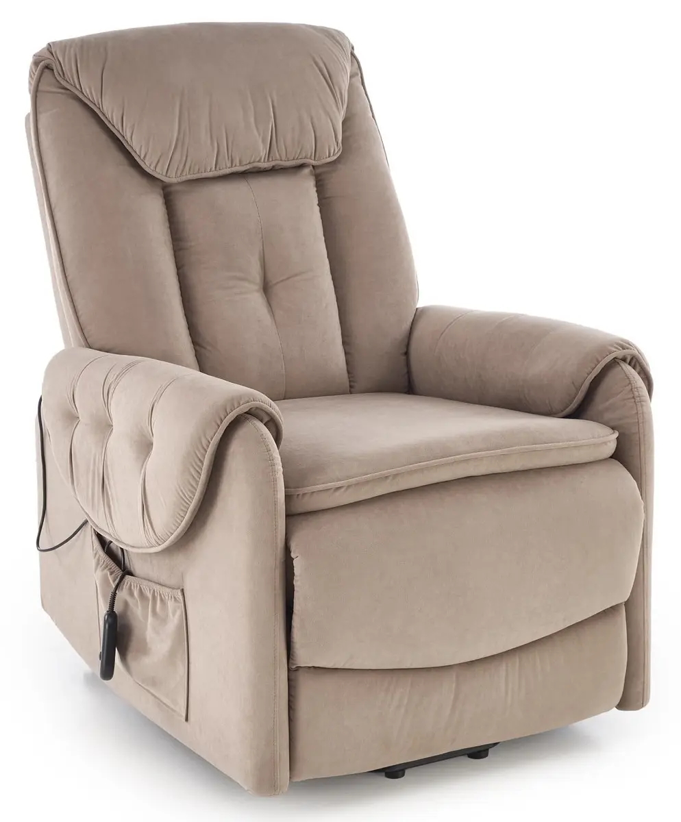 Fotoliu-recliner Halmar Horton (Beige)