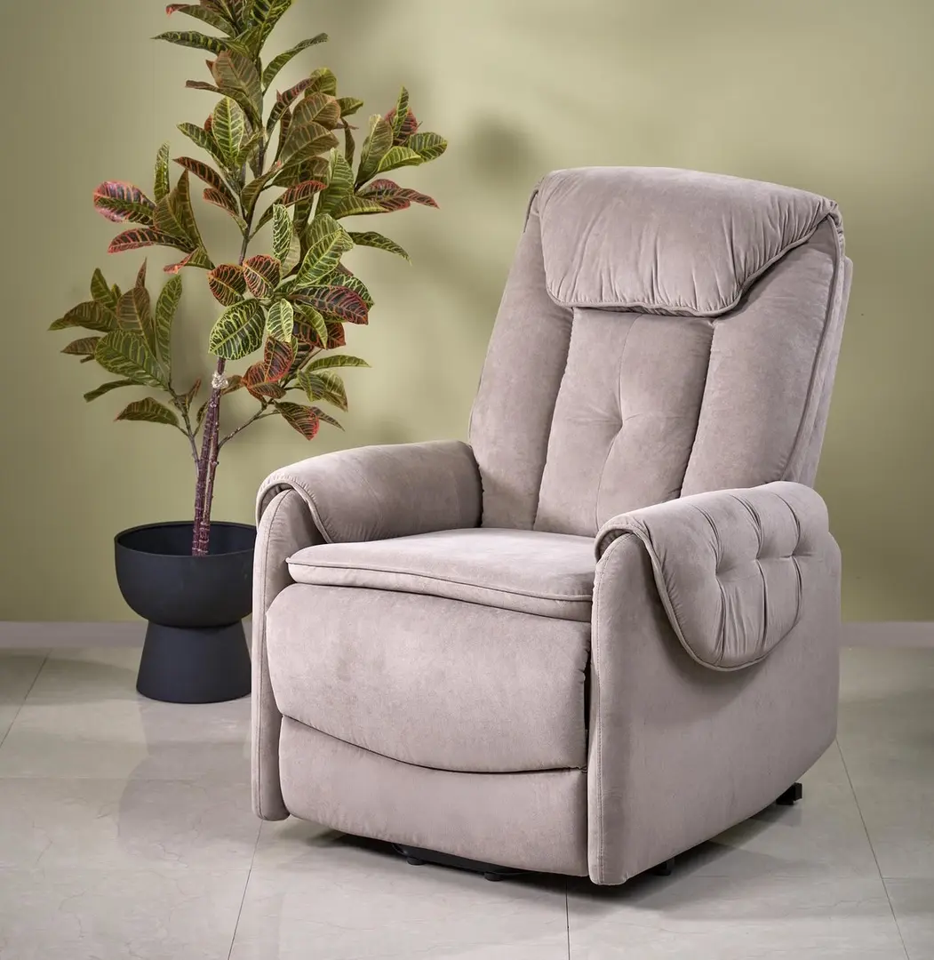 Fotoliu-recliner Halmar Horton (Beige)