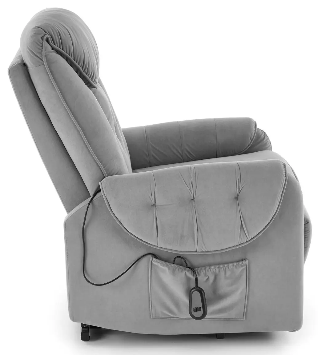 Fotoliu-recliner Halmar Horton (Grey)