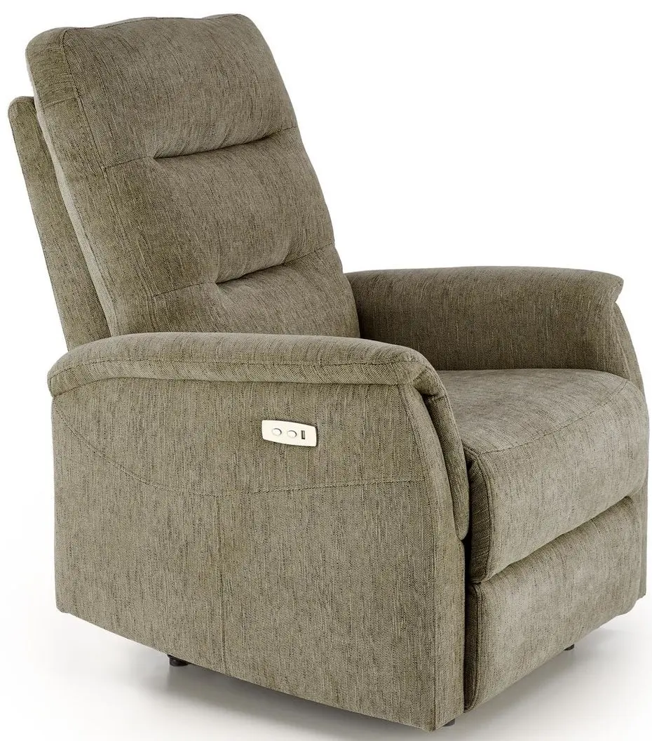 Fotoliu-recliner Halmar Jamal (Olive)