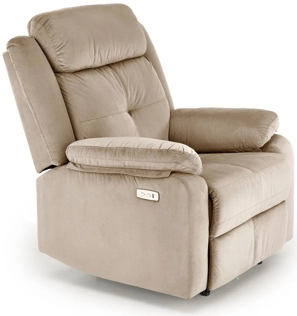 Fotoliu-recliner Halmar Loris (Beige)