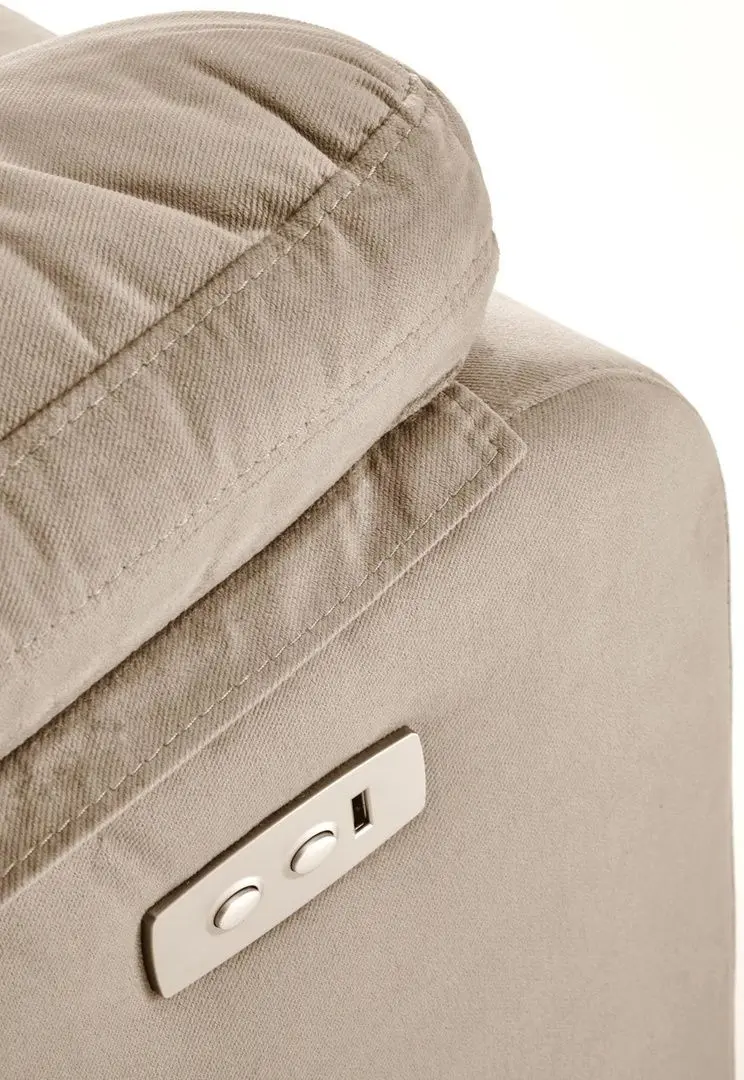 Fotoliu-recliner Halmar Loris (Beige)