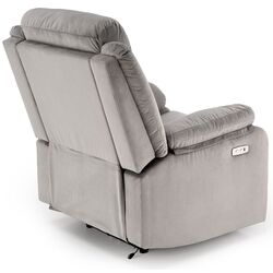 Кресло-реклайнер Halmar Loris (Grey) Thumb