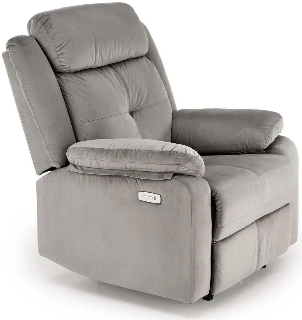 Кресло-реклайнер Halmar Loris (Grey)