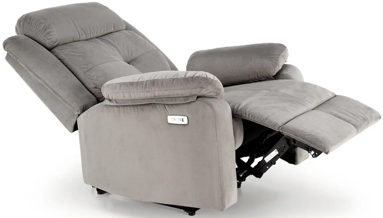 Кресло-реклайнер Halmar Loris (Grey)