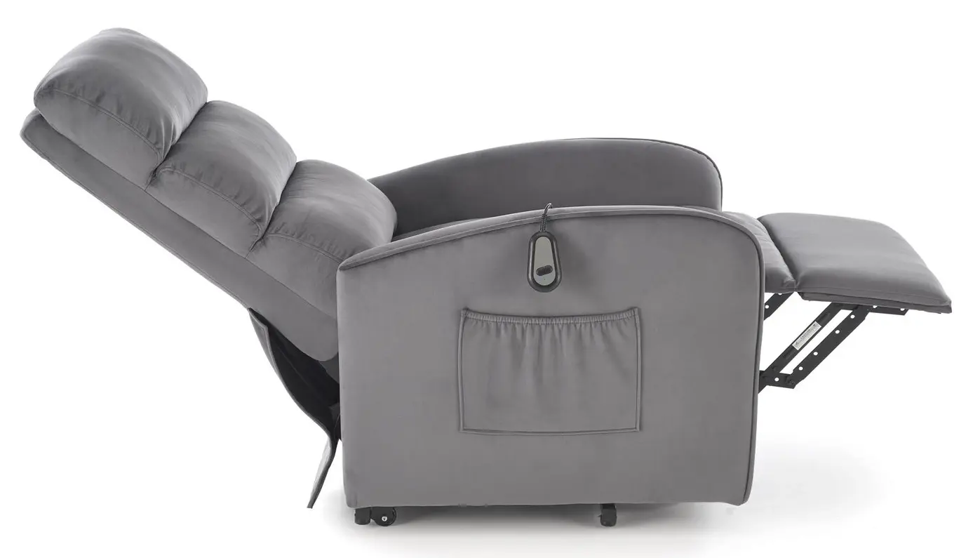 Fotoliu-recliner Halmar Maroni (Grey)