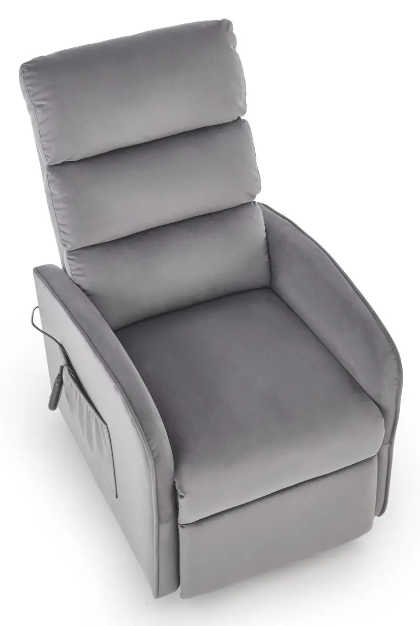 Fotoliu-recliner Halmar Maroni (Grey)