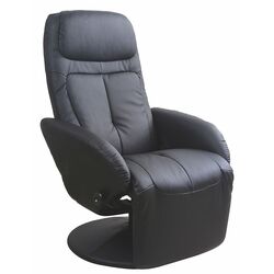 Fotoliu-recliner Halmar Optima (Black)