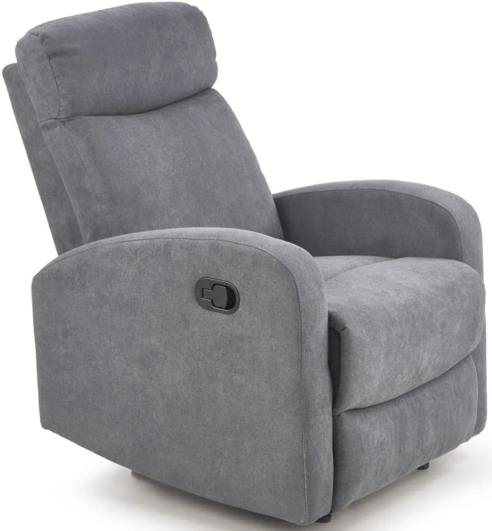 Fotoliu-recliner Halmar Oslo 1S (Dark Gray)