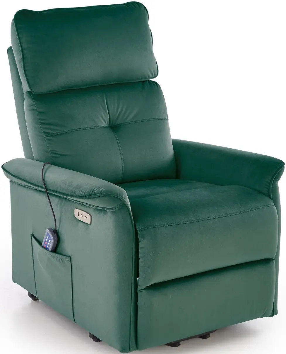 Fotoliu-recliner Halmar Semir 2 (Dark Green) - 3