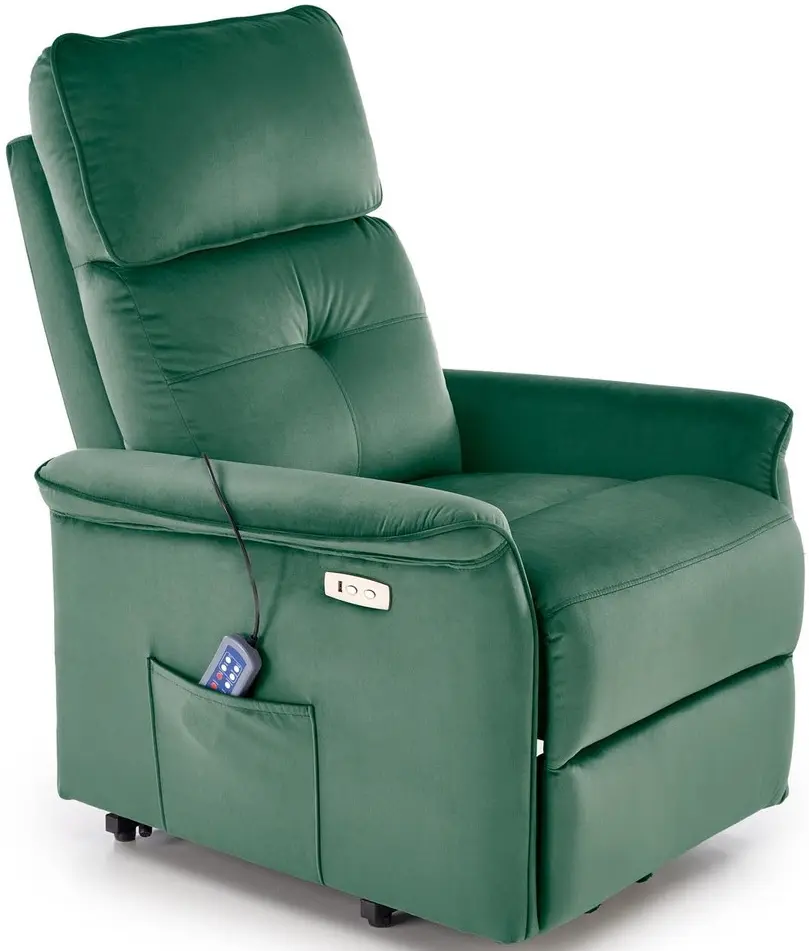 Fotoliu-recliner Halmar Semir 2 (Dark Green) - 4