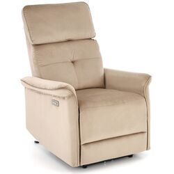 Кресло-реклайнер Halmar Semir (Beige) Thumb