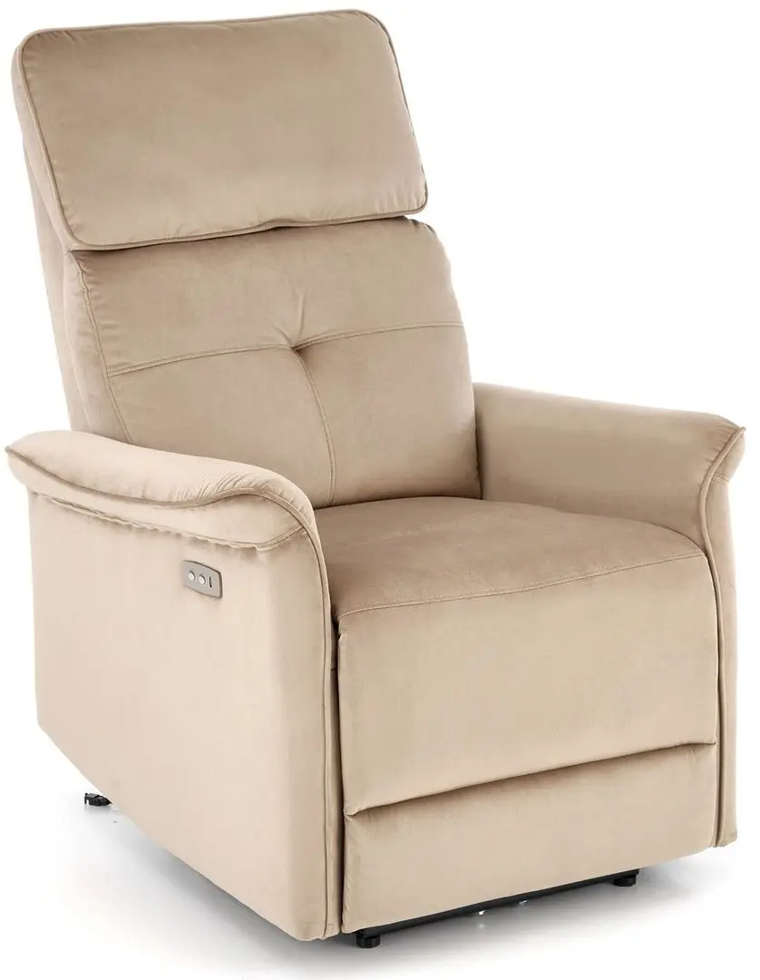 Кресло-реклайнер Halmar Semir (Beige)