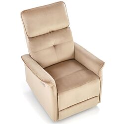 Кресло-реклайнер Halmar Semir (Beige) Thumb