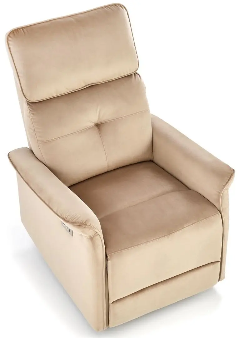 Кресло-реклайнер Halmar Semir (Beige)