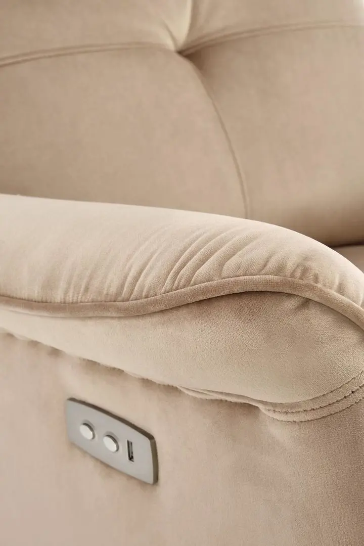 Кресло-реклайнер Halmar Semir (Beige)