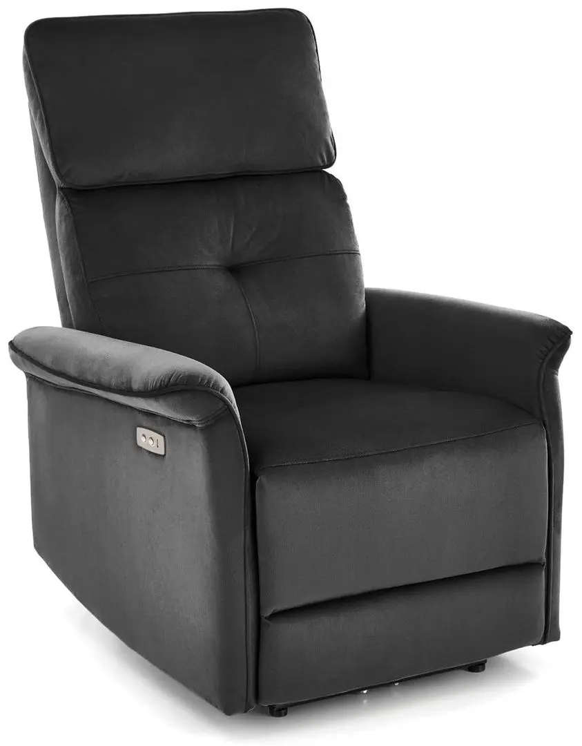 Fotoliu-recliner Halmar Semir (Black)