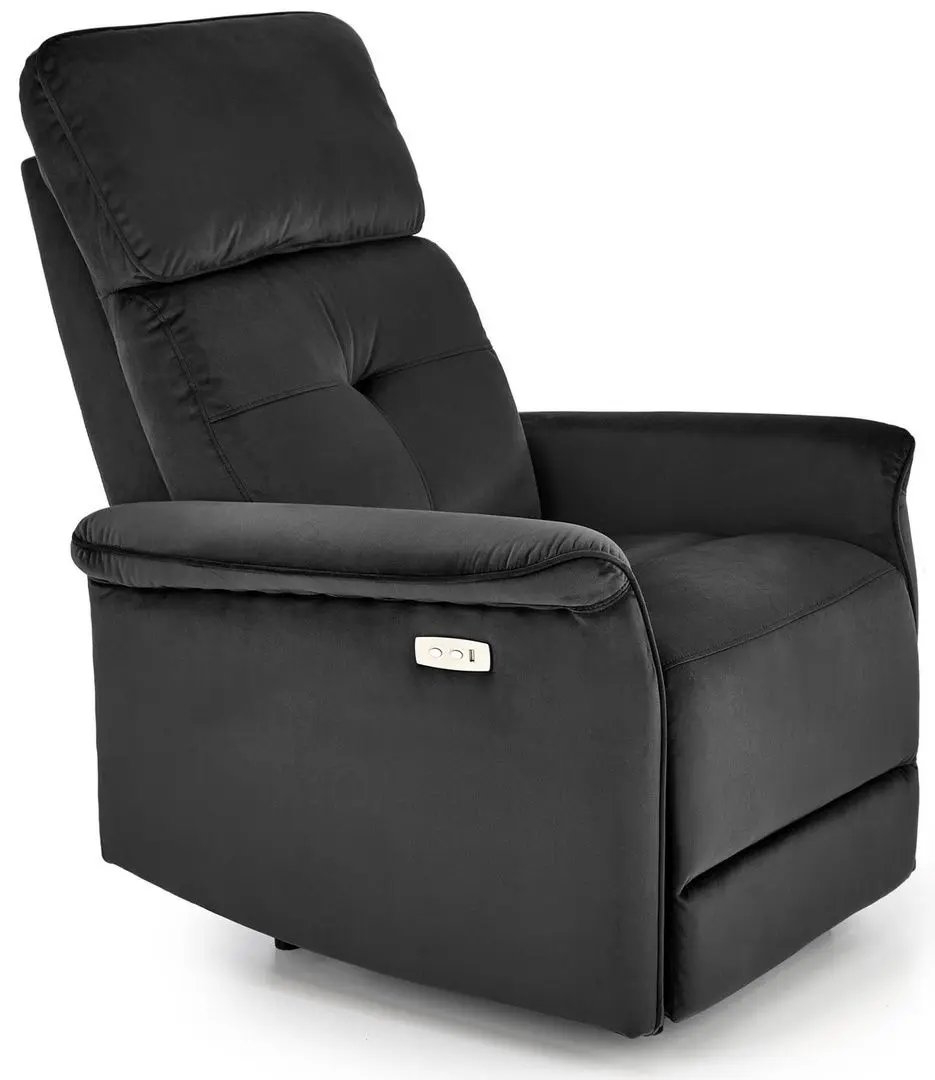 Fotoliu-recliner Halmar Semir (Black)