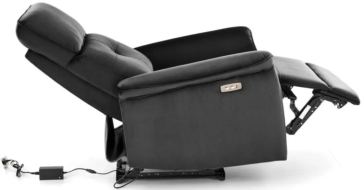 Fotoliu-recliner Halmar Semir (Black)