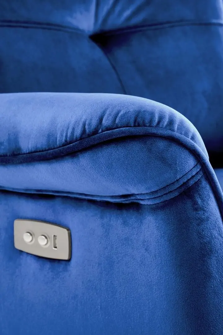 Fotoliu-recliner Halmar Semir (Dark Blue) - 3