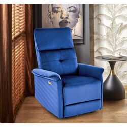 Fotoliu-recliner Halmar Semir (Dark Blue)