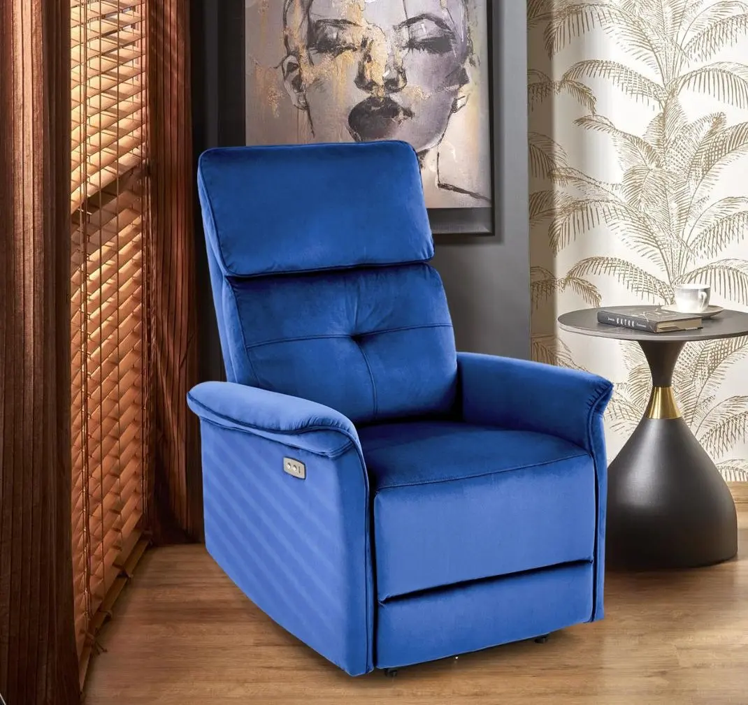 Fotoliu-recliner Halmar Semir (Dark Blue)