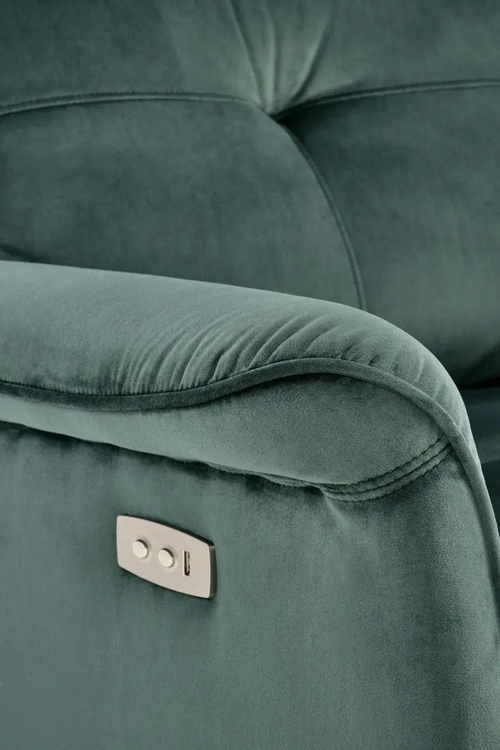 Fotoliu-recliner Halmar Semir (Dark Green)