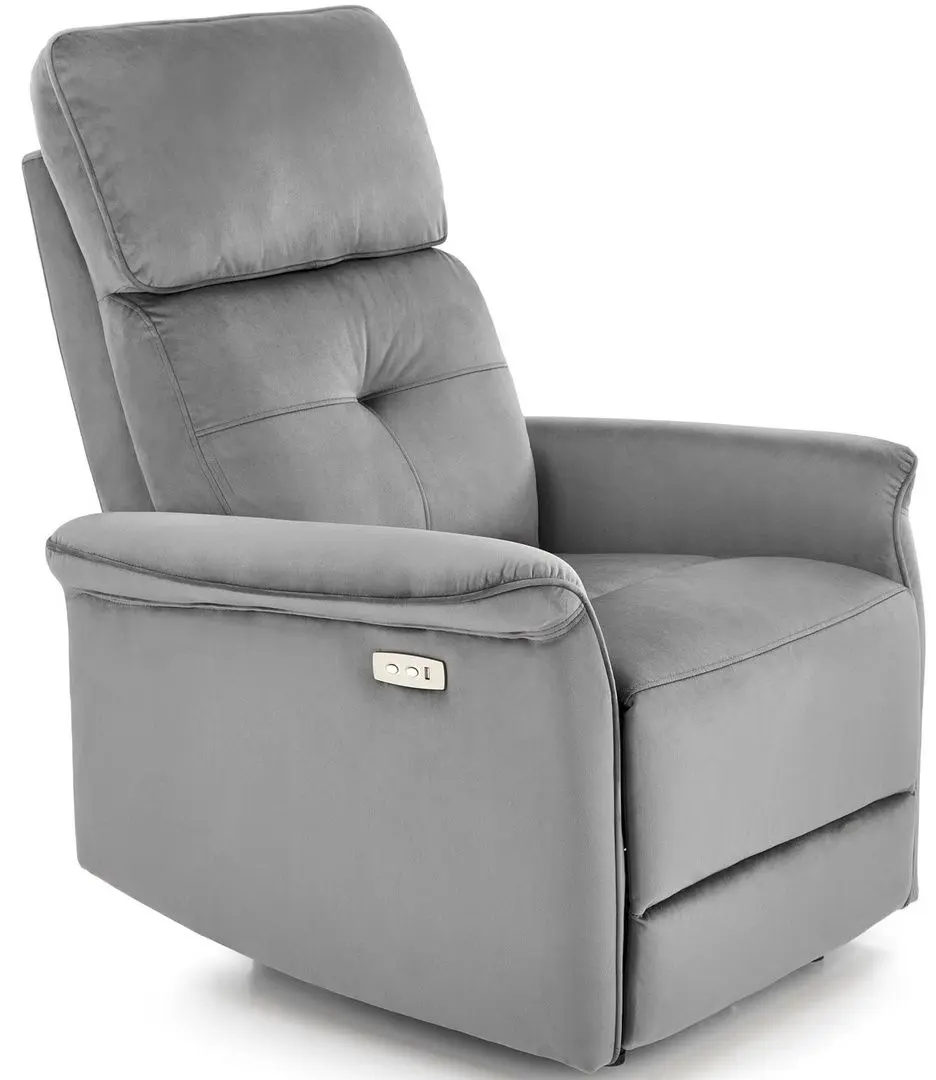 Fotoliu-recliner Halmar Semir (Gray)