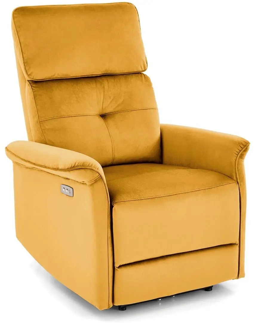 Кресло-реклайнер Halmar Semir (Mustard)