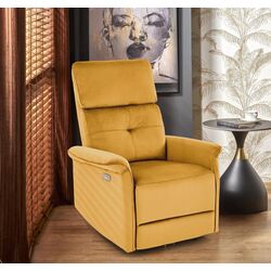 Fotoliu-recliner Halmar Semir (Mustard)