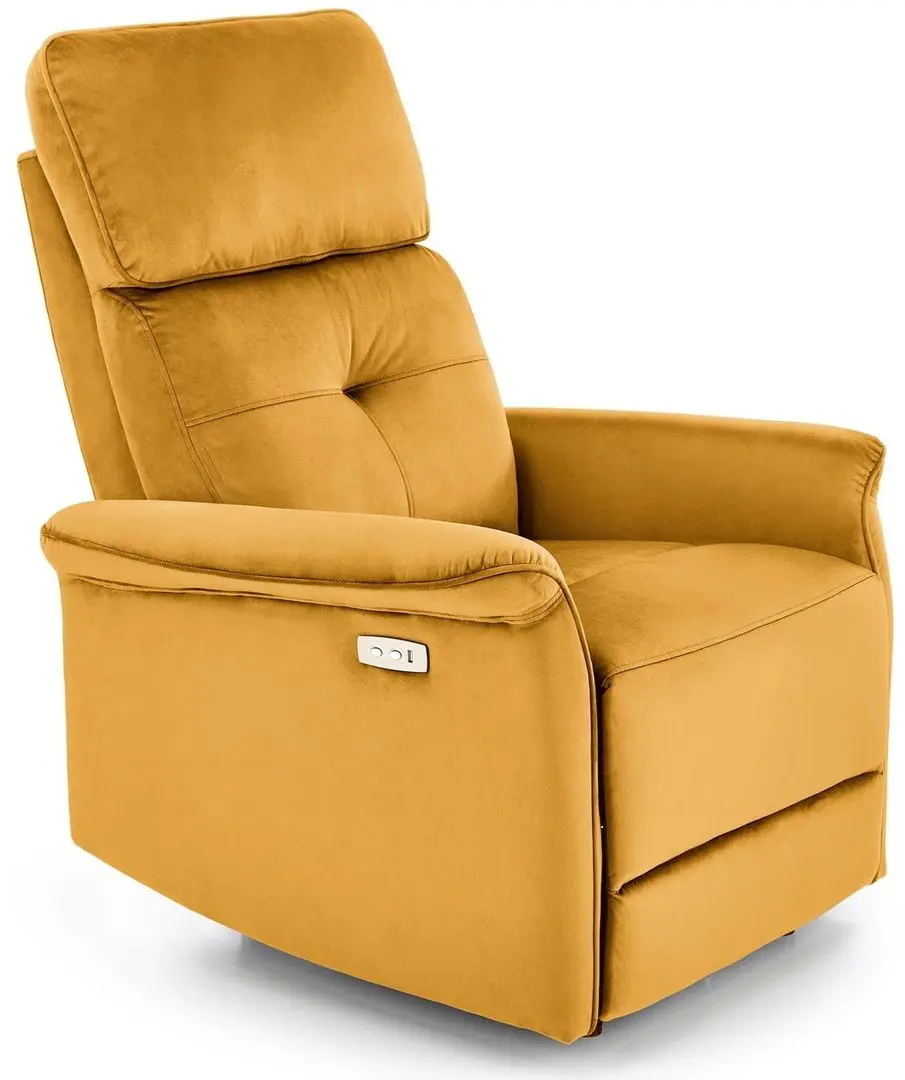 Кресло-реклайнер Halmar Semir (Mustard)