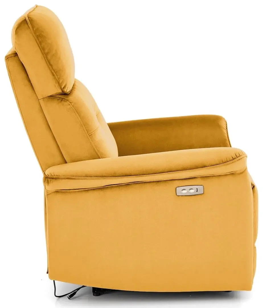 Кресло-реклайнер Halmar Semir (Mustard)