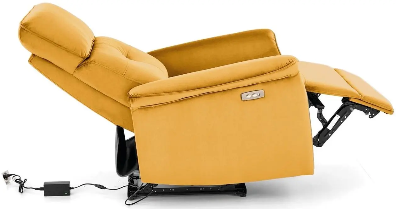 Кресло-реклайнер Halmar Semir (Mustard)