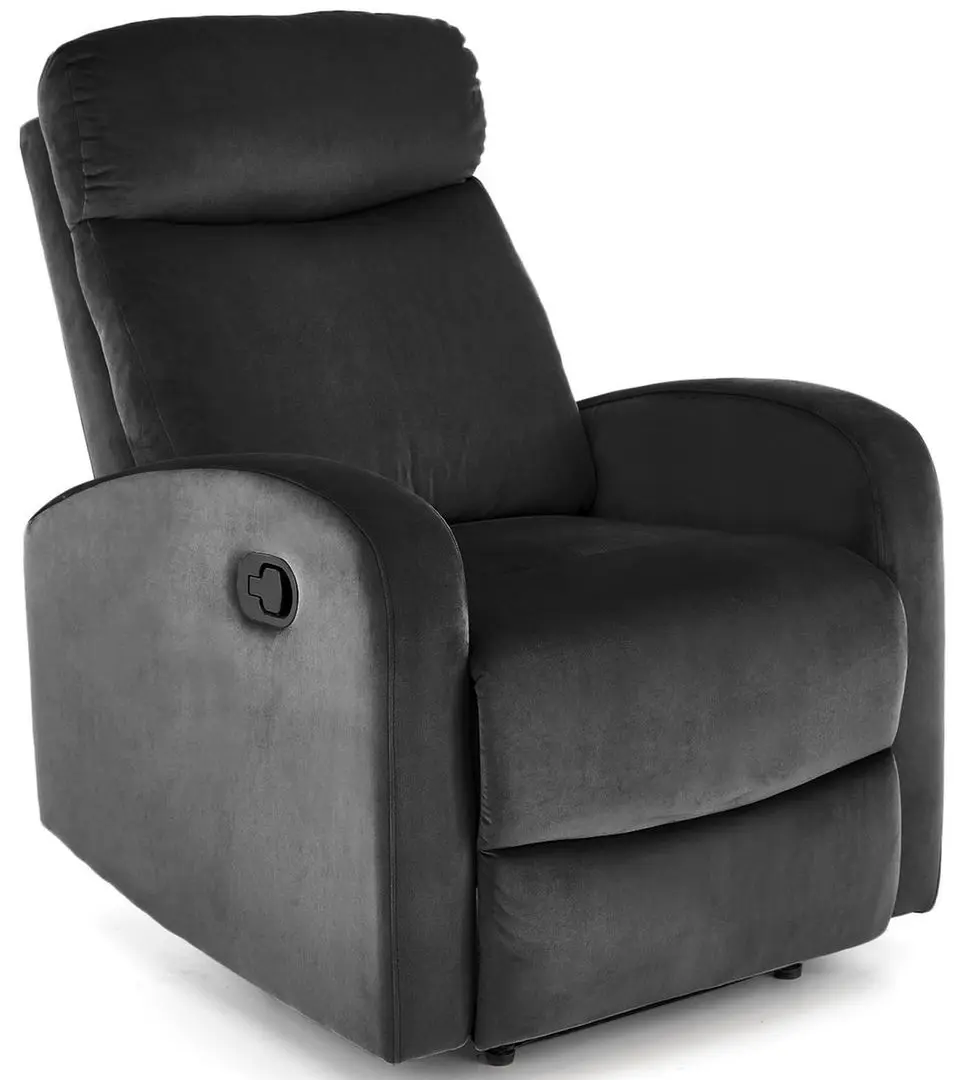 Fotoliu-recliner Halmar Wonder (Black)
