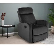 Fotoliu-recliner Halmar Wonder (Black)