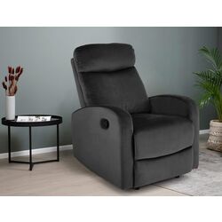 Fotoliu-recliner Halmar Wonder (Black)