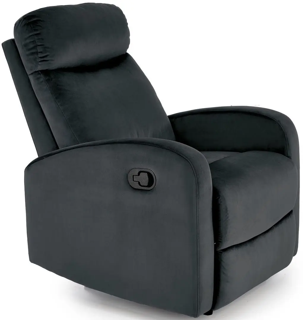 Fotoliu-recliner Halmar Wonder (Black)
