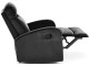 Fotoliu-recliner Halmar Wonder (Black)