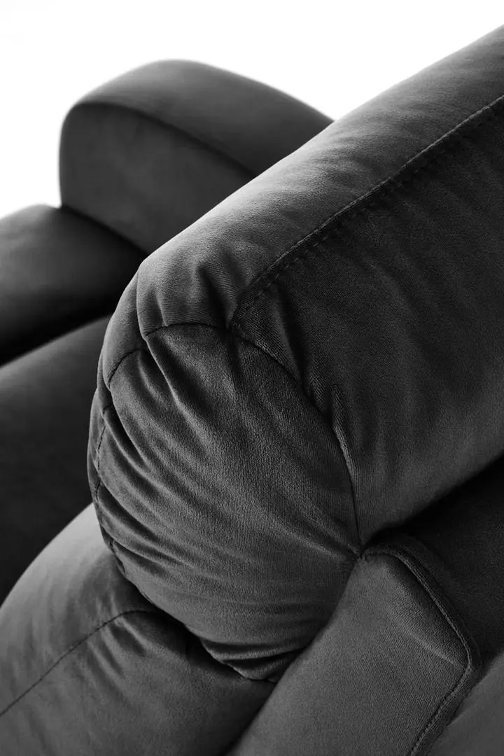Fotoliu-recliner Halmar Wonder (Black)