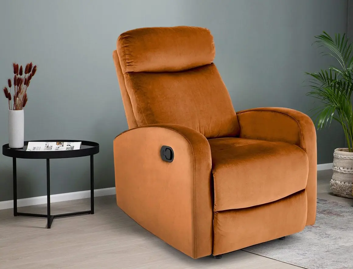Fotoliu-recliner Halmar Wonder (Cinnamon)