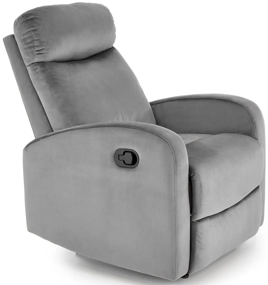 Fotoliu-recliner Halmar Wonder (Gray)