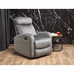 Fotoliu-recliner Halmar Wonder (Gray)