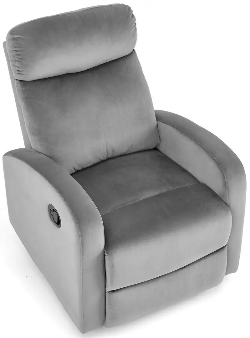 Fotoliu-recliner Halmar Wonder (Gray)